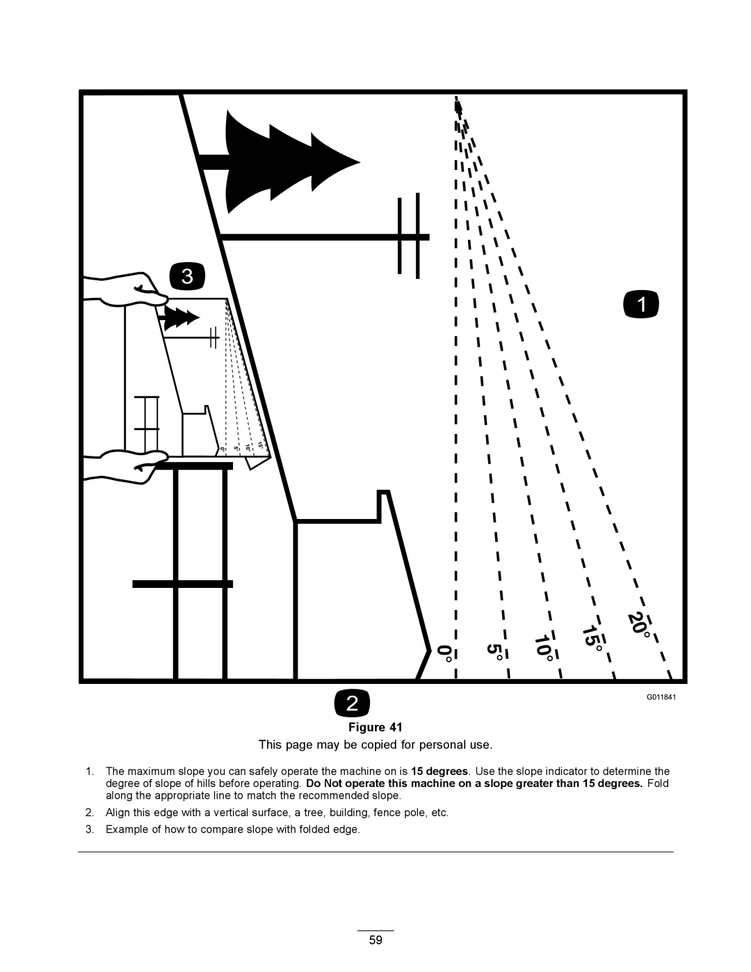 Exmark 000 & higher, 312 manual This page may be copied for personal use 