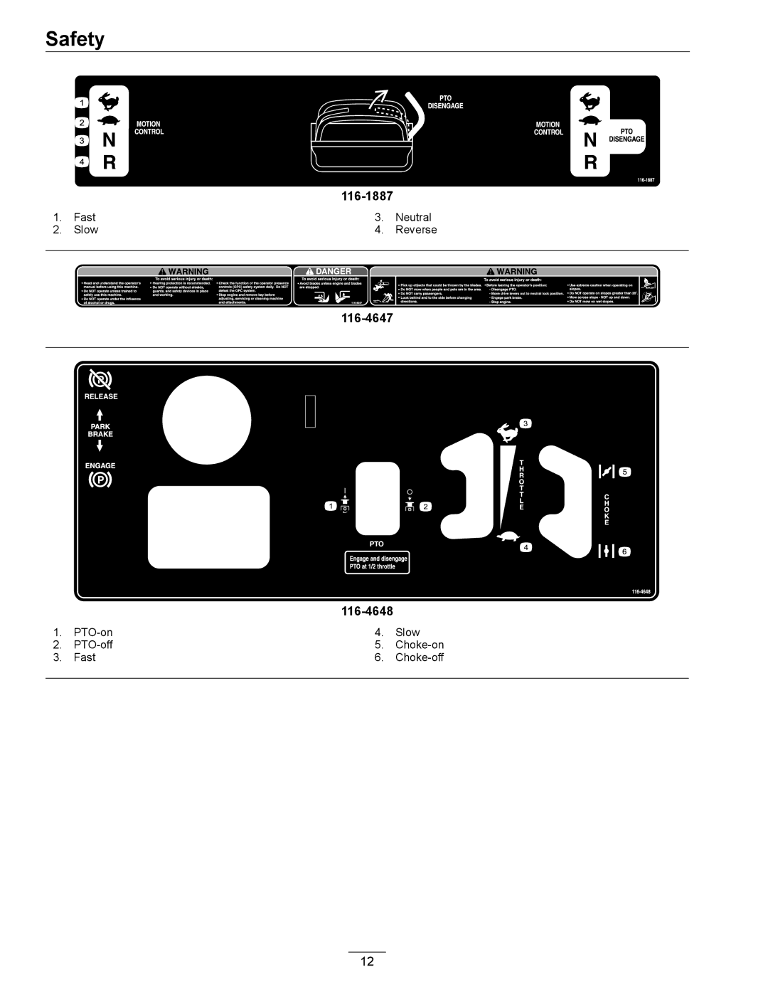 Exmark 000 & higher, 920 manual 116-1887 