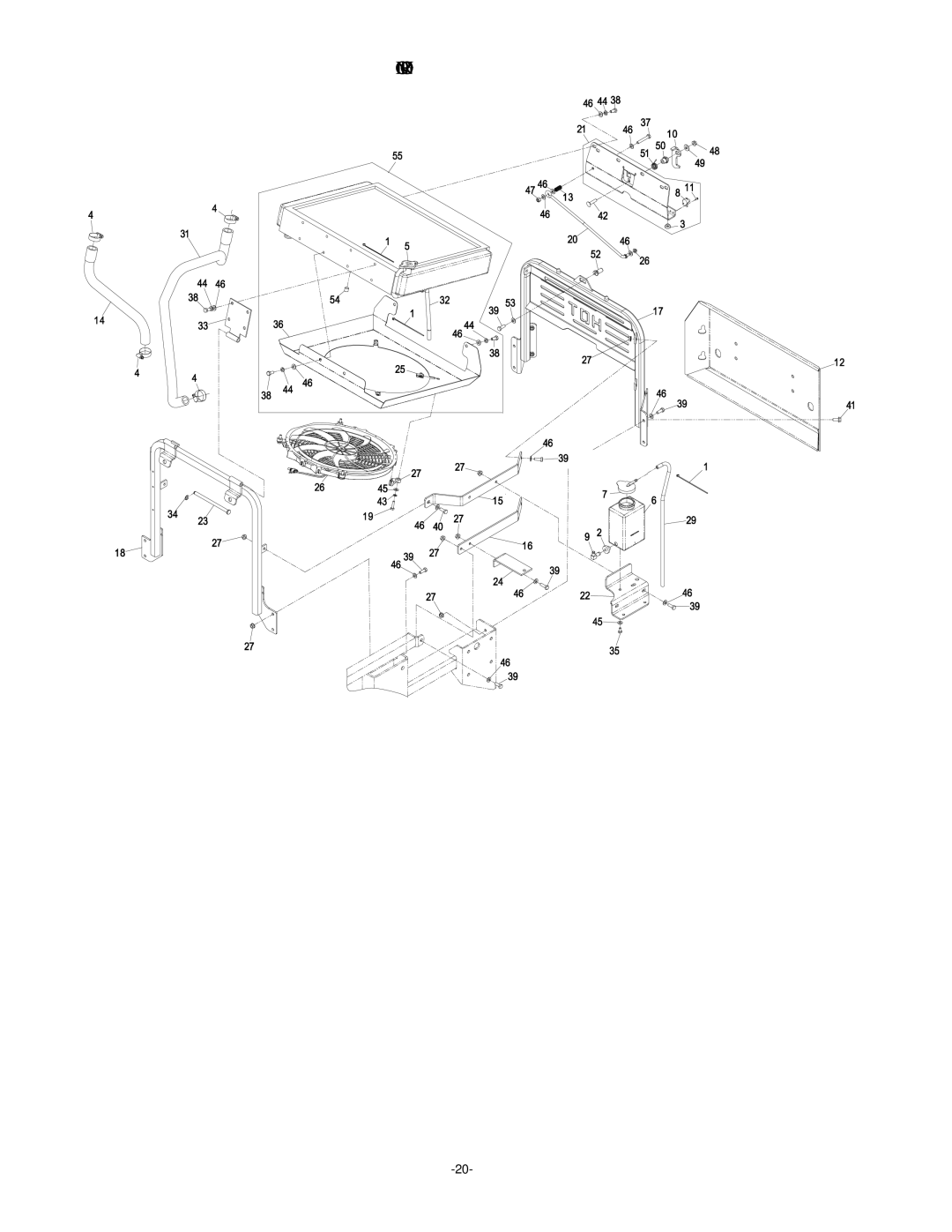 Exmark 4500-380 manual Cooling Group 