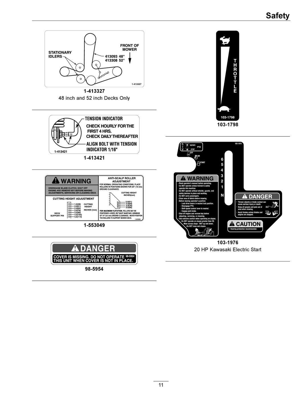 Exmark 4500-540 Rev. B manual 413327 