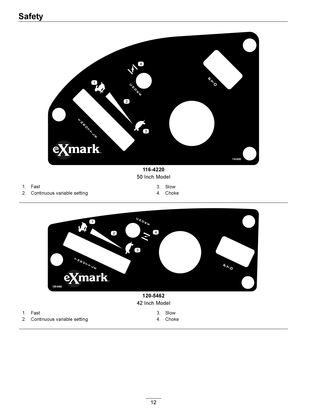 Exmark 4501-191 Rev.A manual 116-4220 