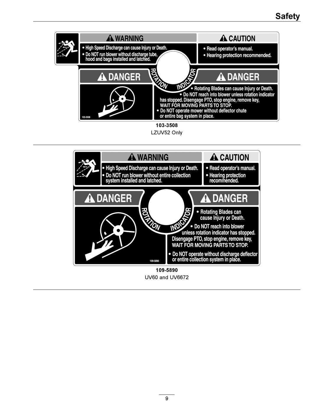 Exmark XP, AS manual 103-3508 