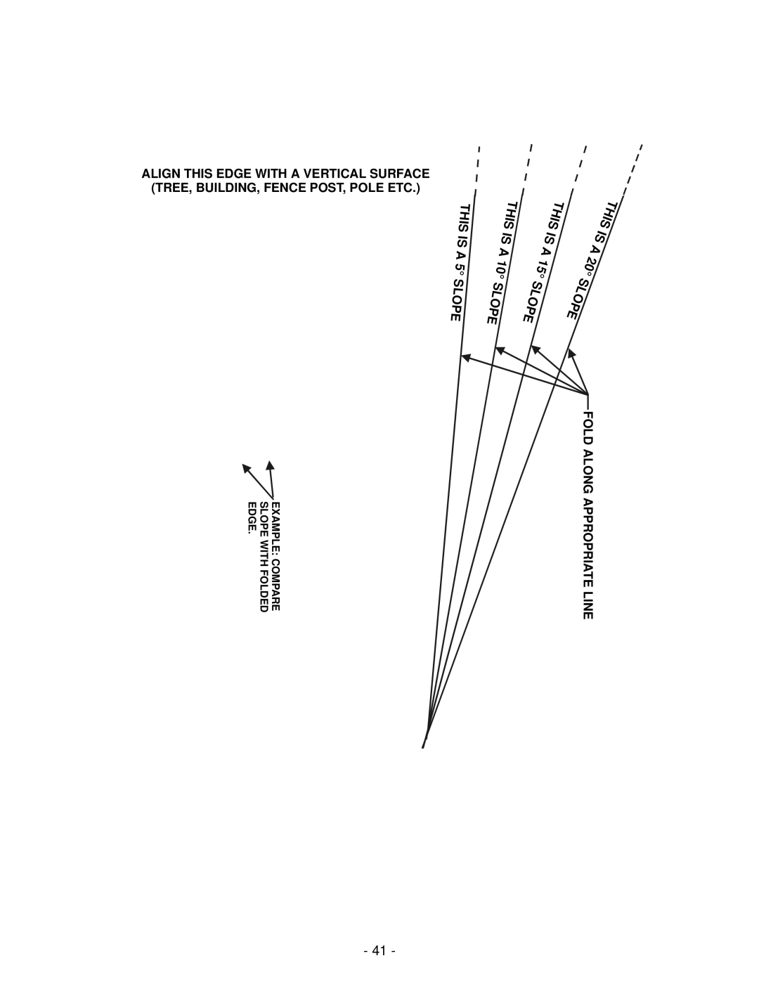 Exmark FMD524 manual Fold Along Appropriate Line 