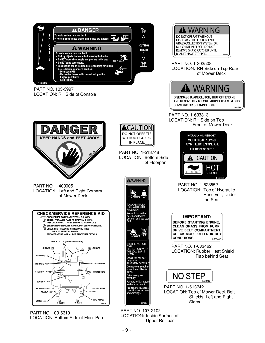 Exmark Lawn Tractor manual 