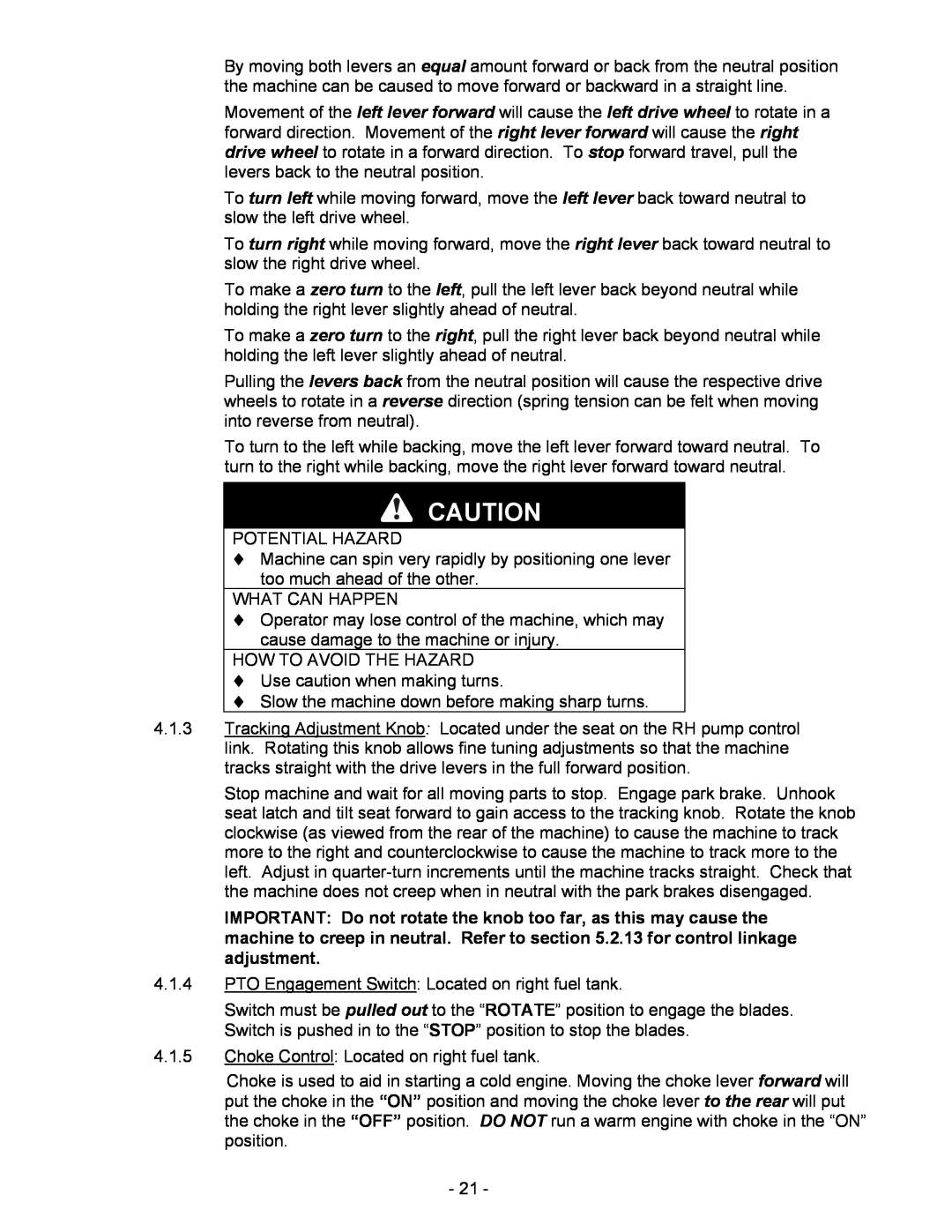 Exmark Lazer HP manual 
