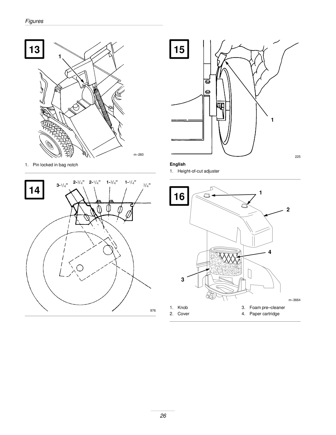 Exmark M217b, M217bsp, M217B manual English 