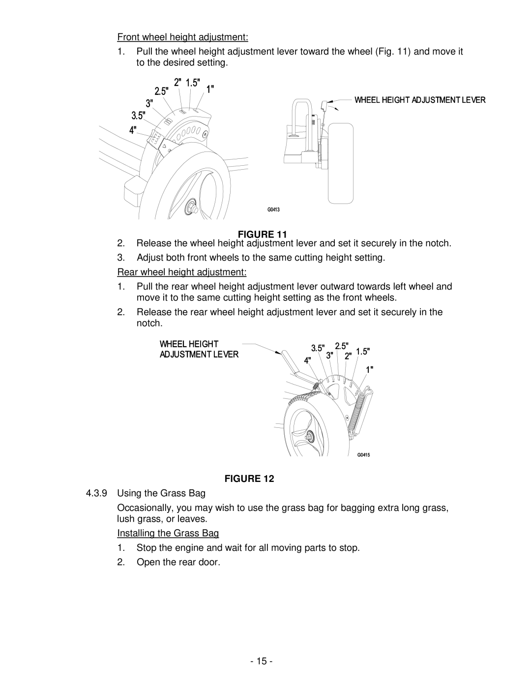 Exmark Metro 21, Metro 26 manual 