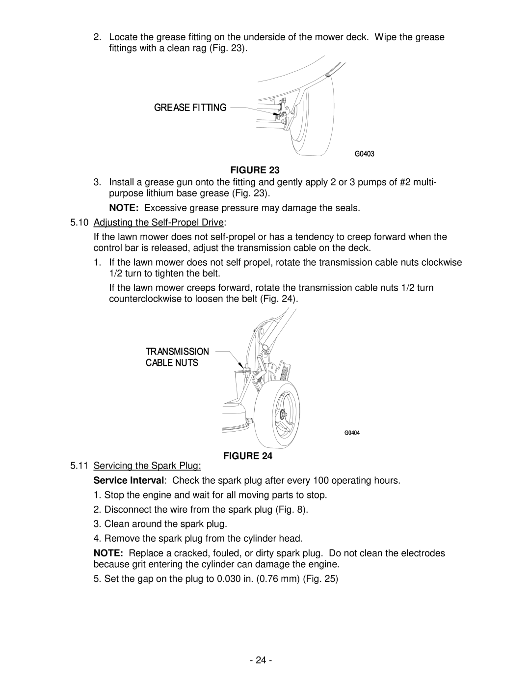 Exmark Metro 21, Metro 26 manual 