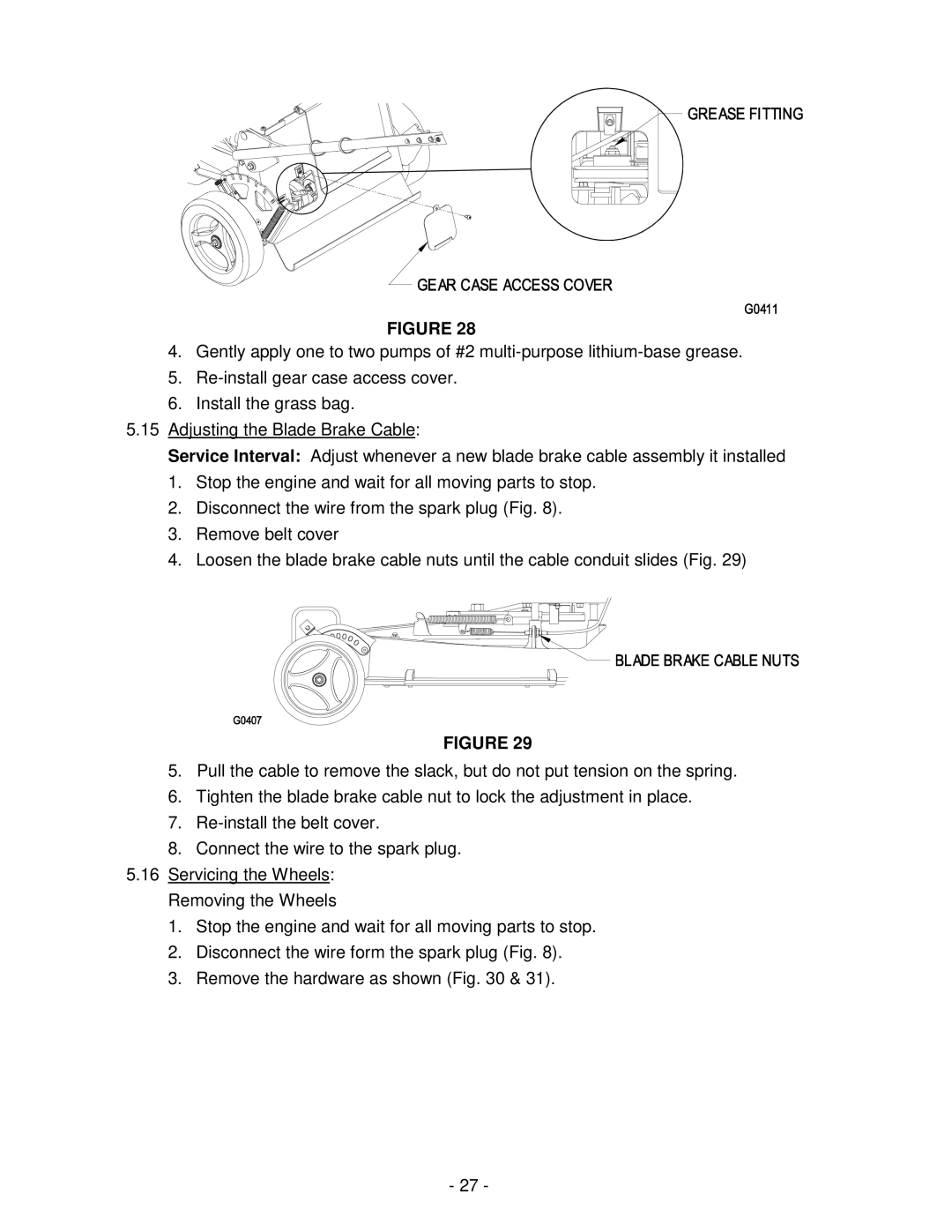 Exmark Metro 21, Metro 26 manual 