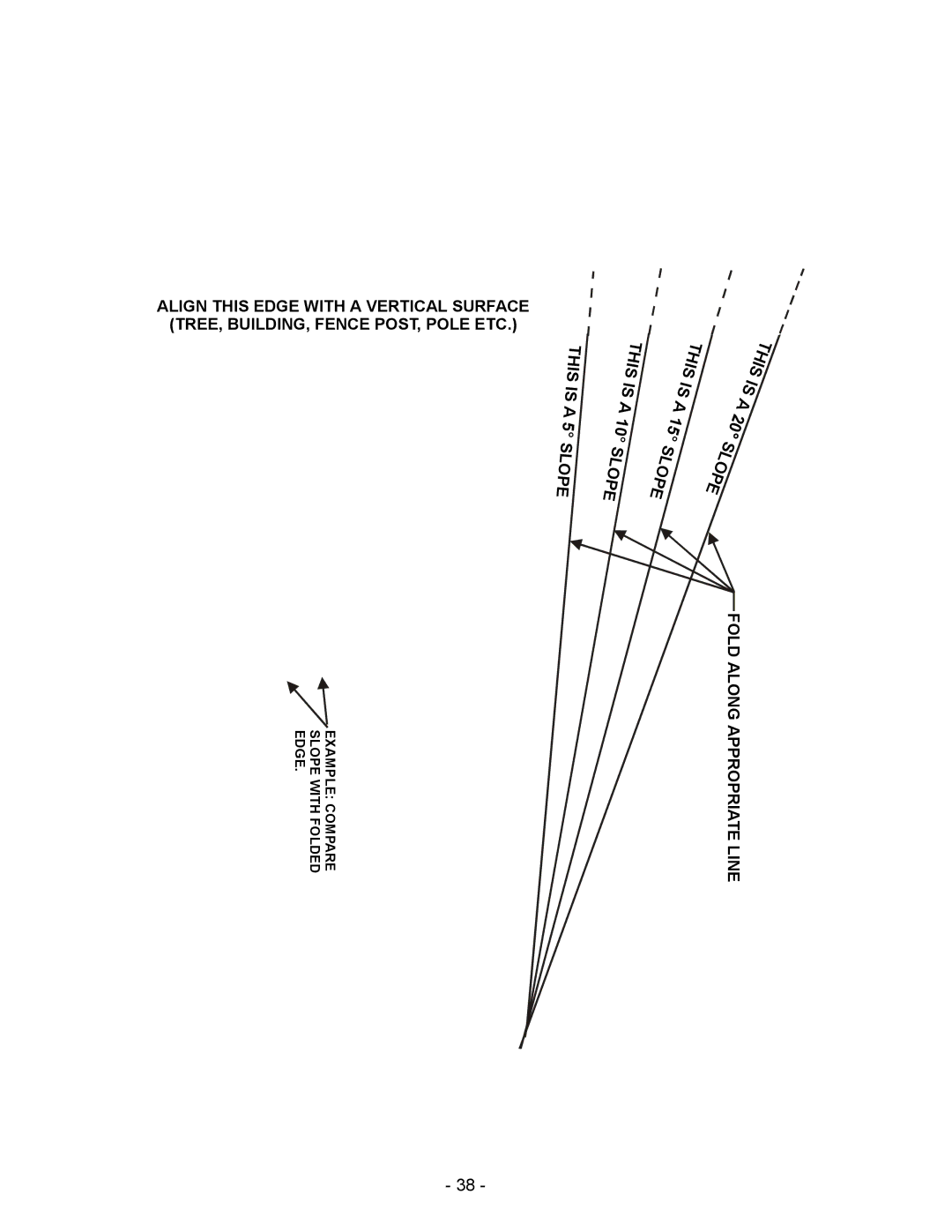 Exmark Metro manual Fold Along Appropriate Line 