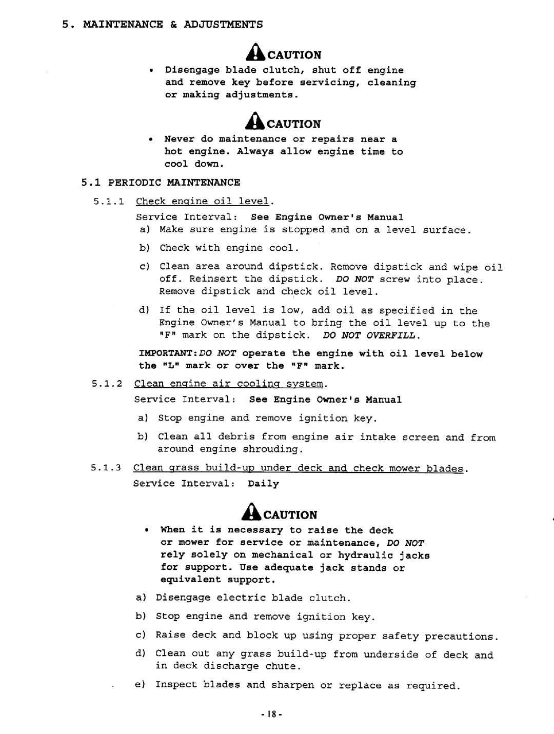 Exmark Turf Tracer Hydro manual 