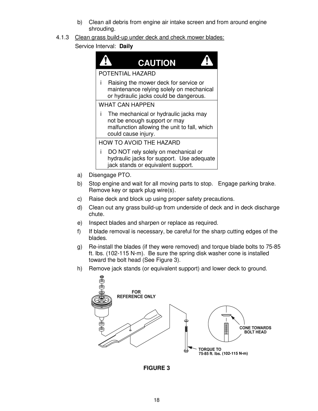 Exmark VH15KA362, VH15KA483 manual 102-115 N-m 