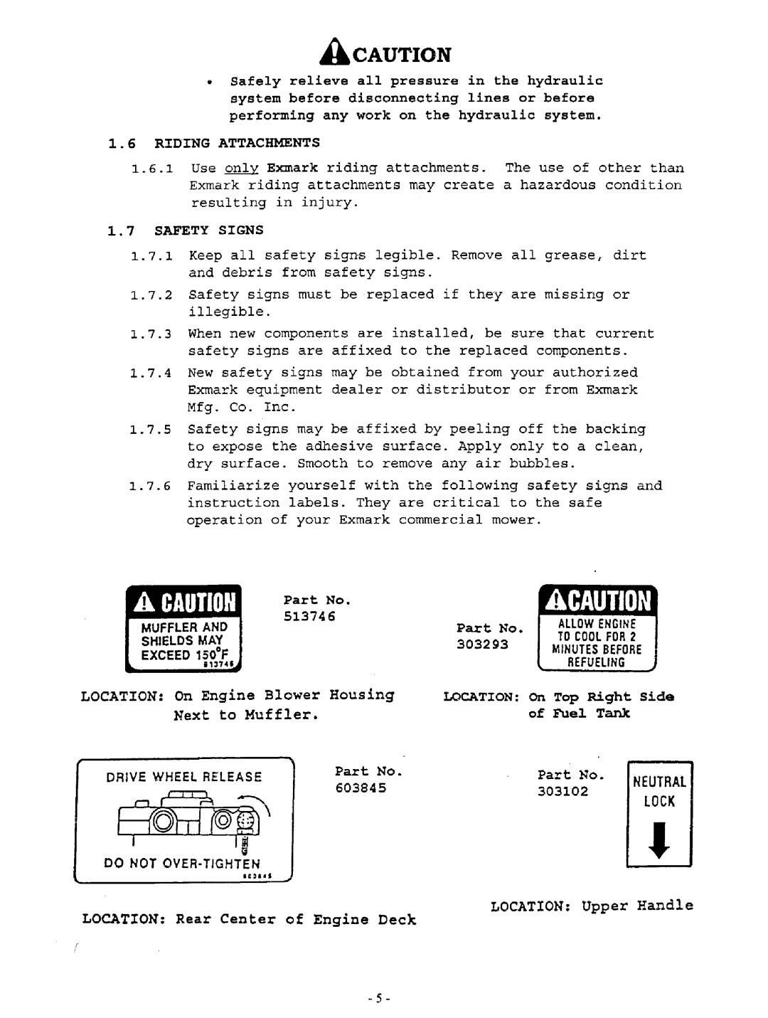 Exmark Viking Hydro manual 