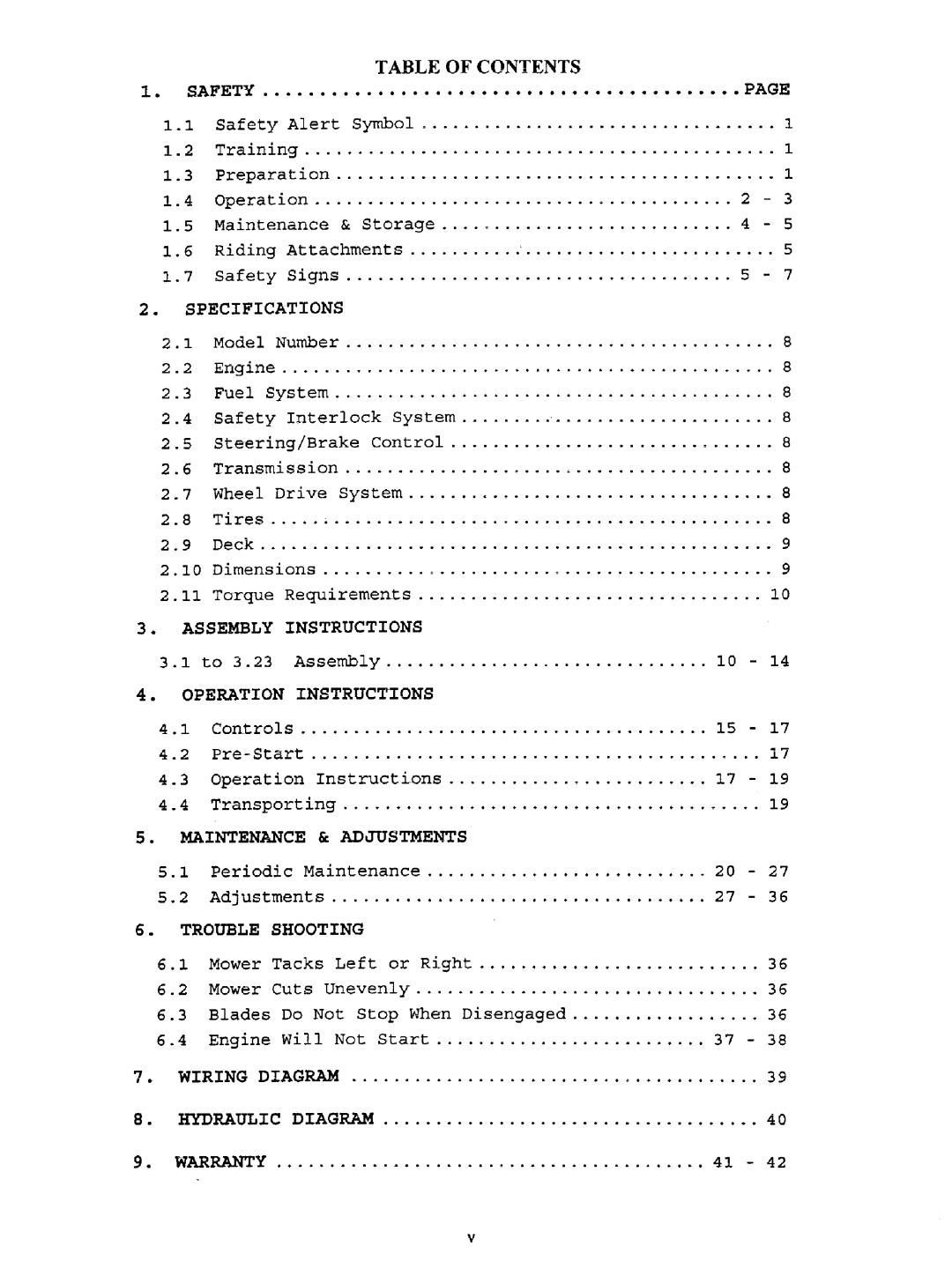 Exmark Viking Hydro manual 