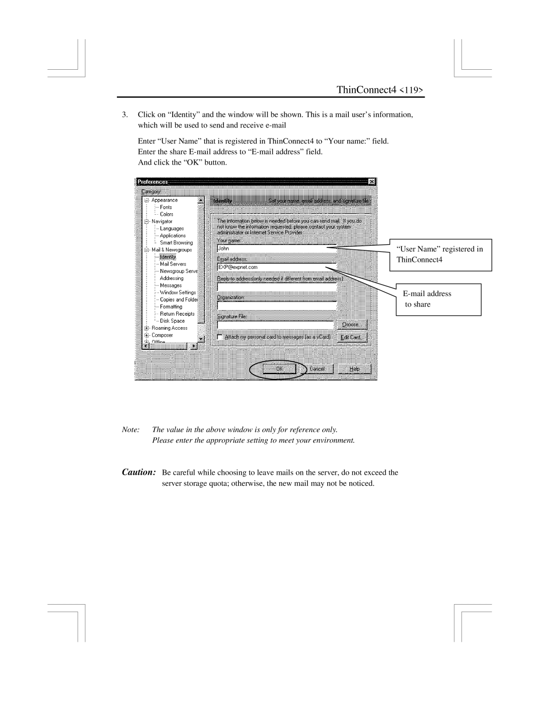 EXP Computer ThinConnect4 user manual 