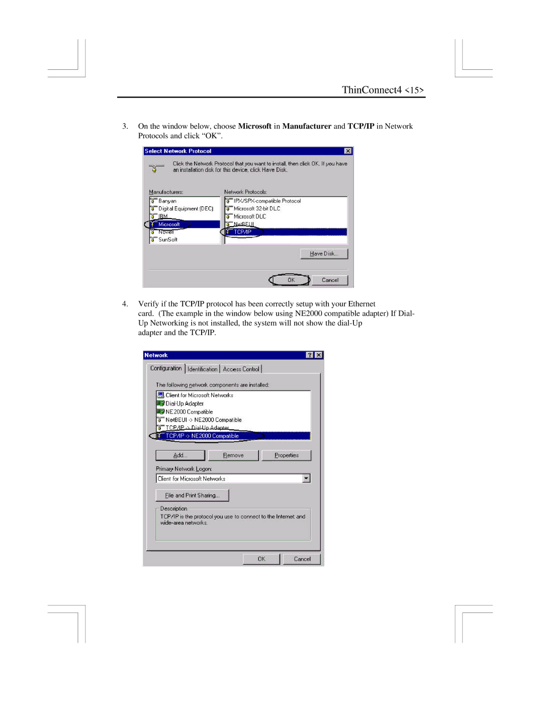 EXP Computer ThinConnect4 user manual 