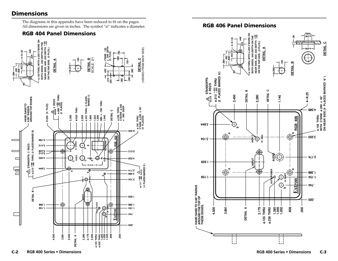 Extron electronic 400 user manual Extron 