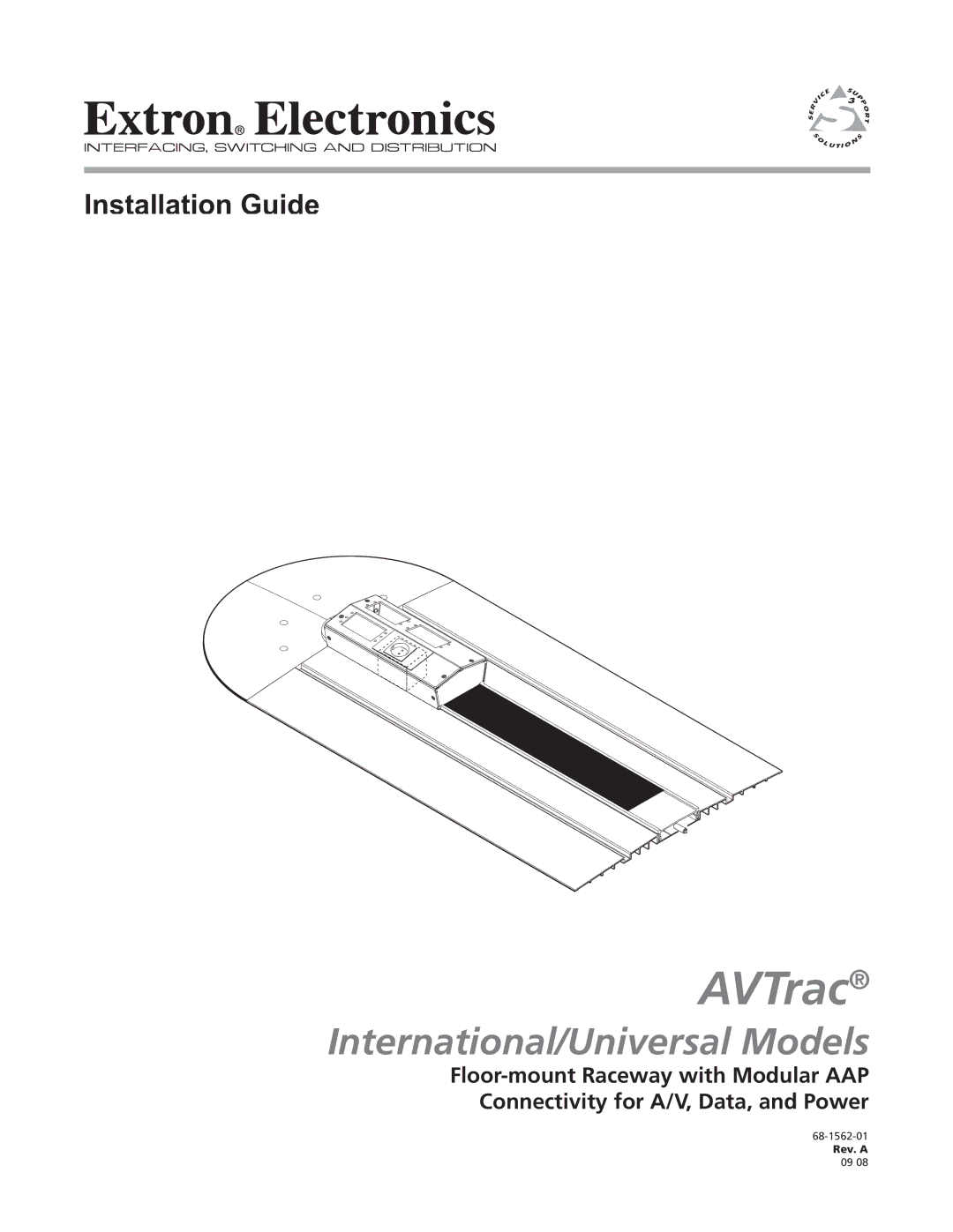 Extron electronic 42-122-xx manual AVTrac, Installation Guide 