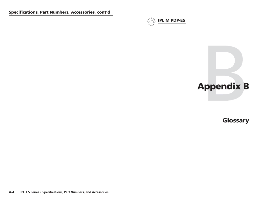 Extron electronic 68-1021-01 user manual Glossary, Specifications, Part Numbers, Accessories, cont’d 