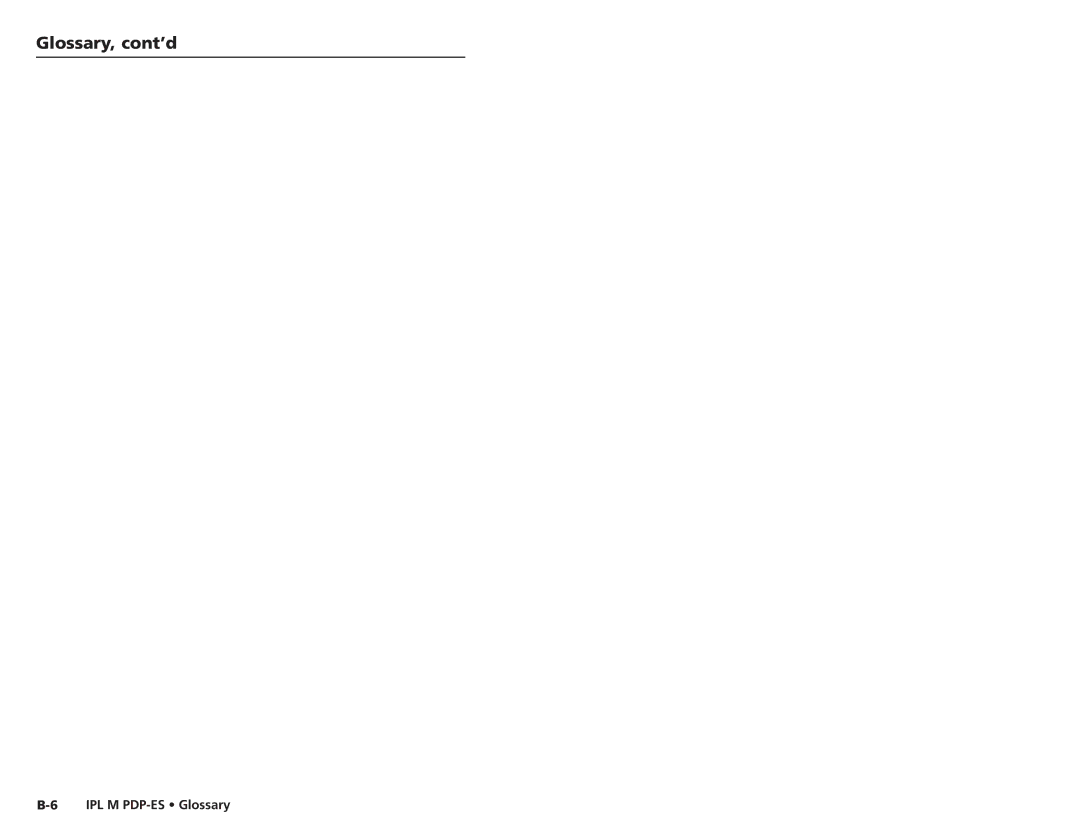 Extron electronic 68-1021-01 user manual Glossary, cont’d 