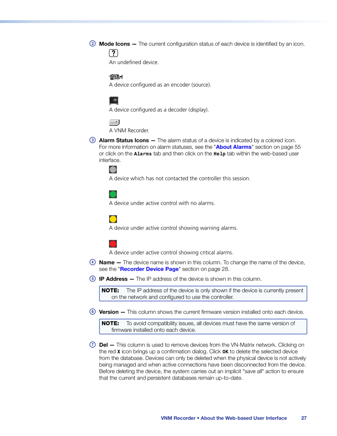 Extron electronic 68-1998-01 REV. C manual That the current and persistent databases remain up-to-date 