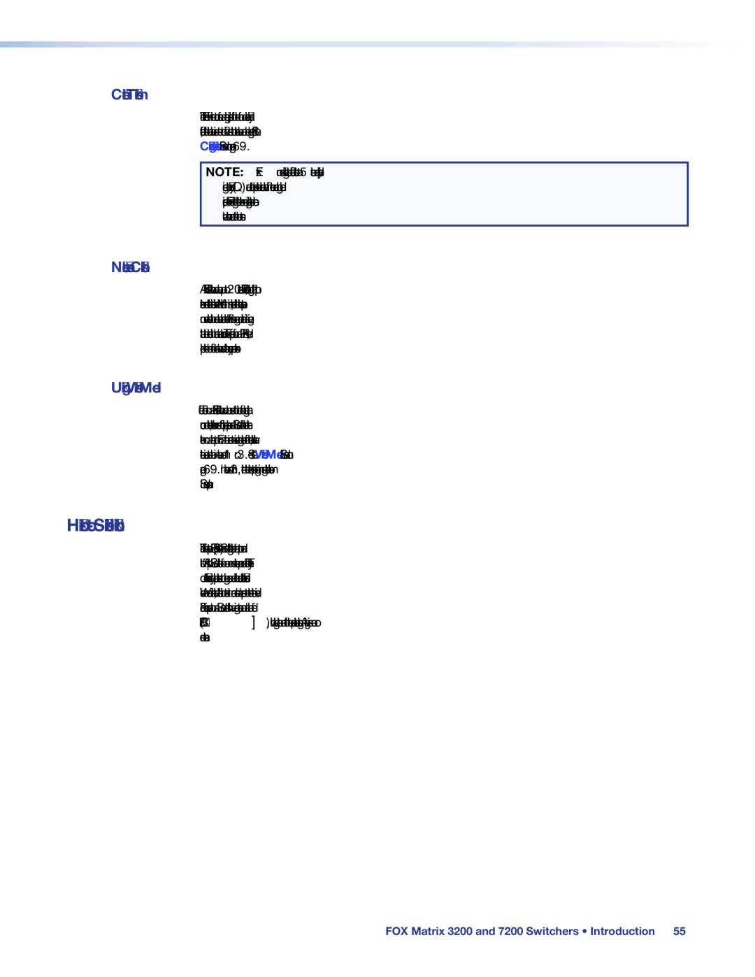 Extron electronic 3200, 7200 Host-to-Switcher Instructions, Connection Timeouts, Number of Connections, Using Verbose Mode 