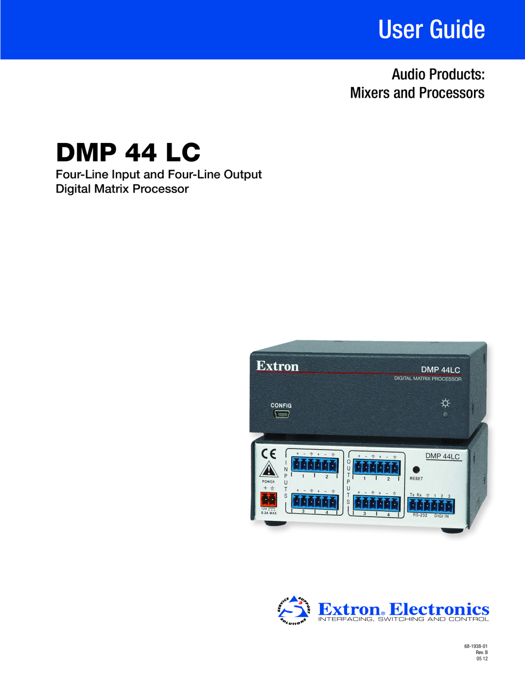 Extron electronic DMP 44 LC manual 