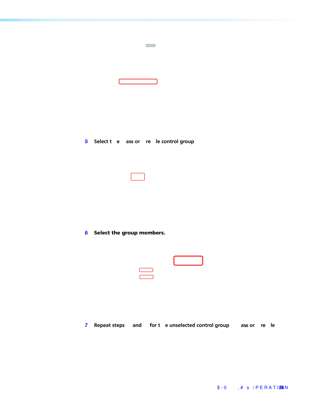 Extron electronic manual DMP 44 LC Operation 