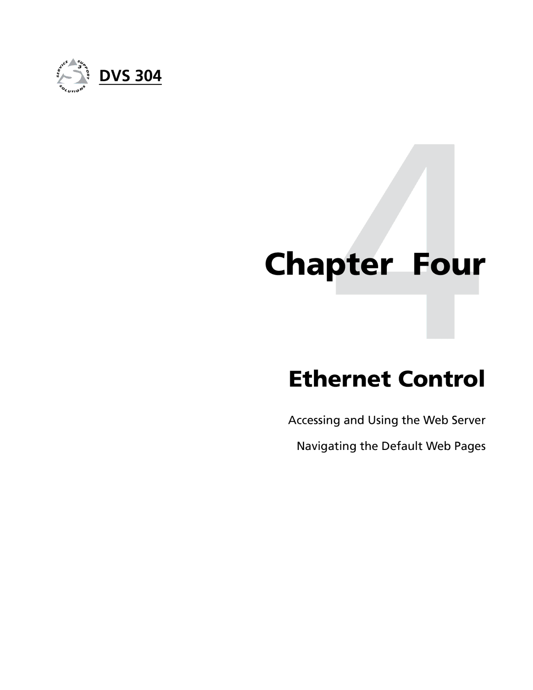 Extron electronic DVS 304 D, DVS 304 AD manual Four 