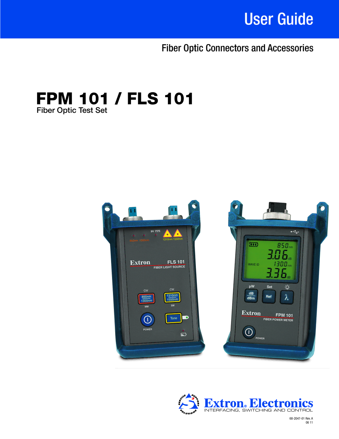 Extron electronic FLS 101 manual FPM 101 / FLS 