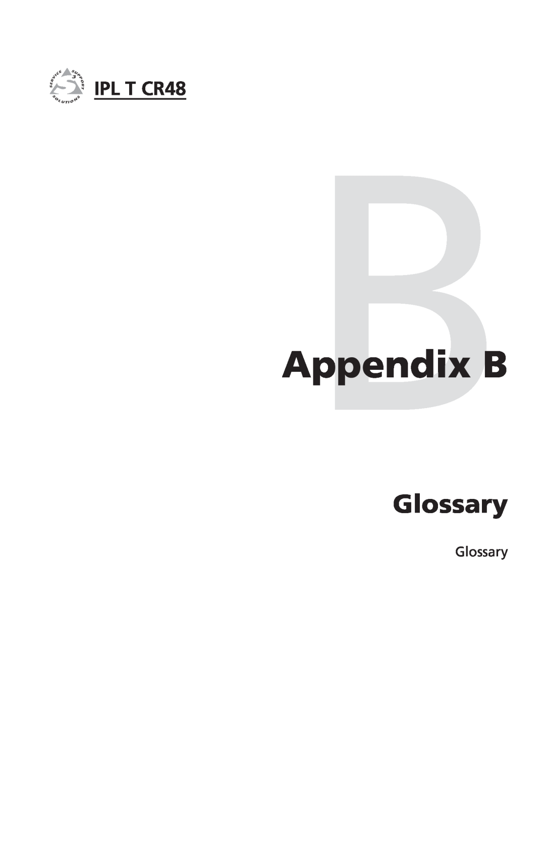 Extron electronic IPL T CR48 manual AppendixBB, Glossary 