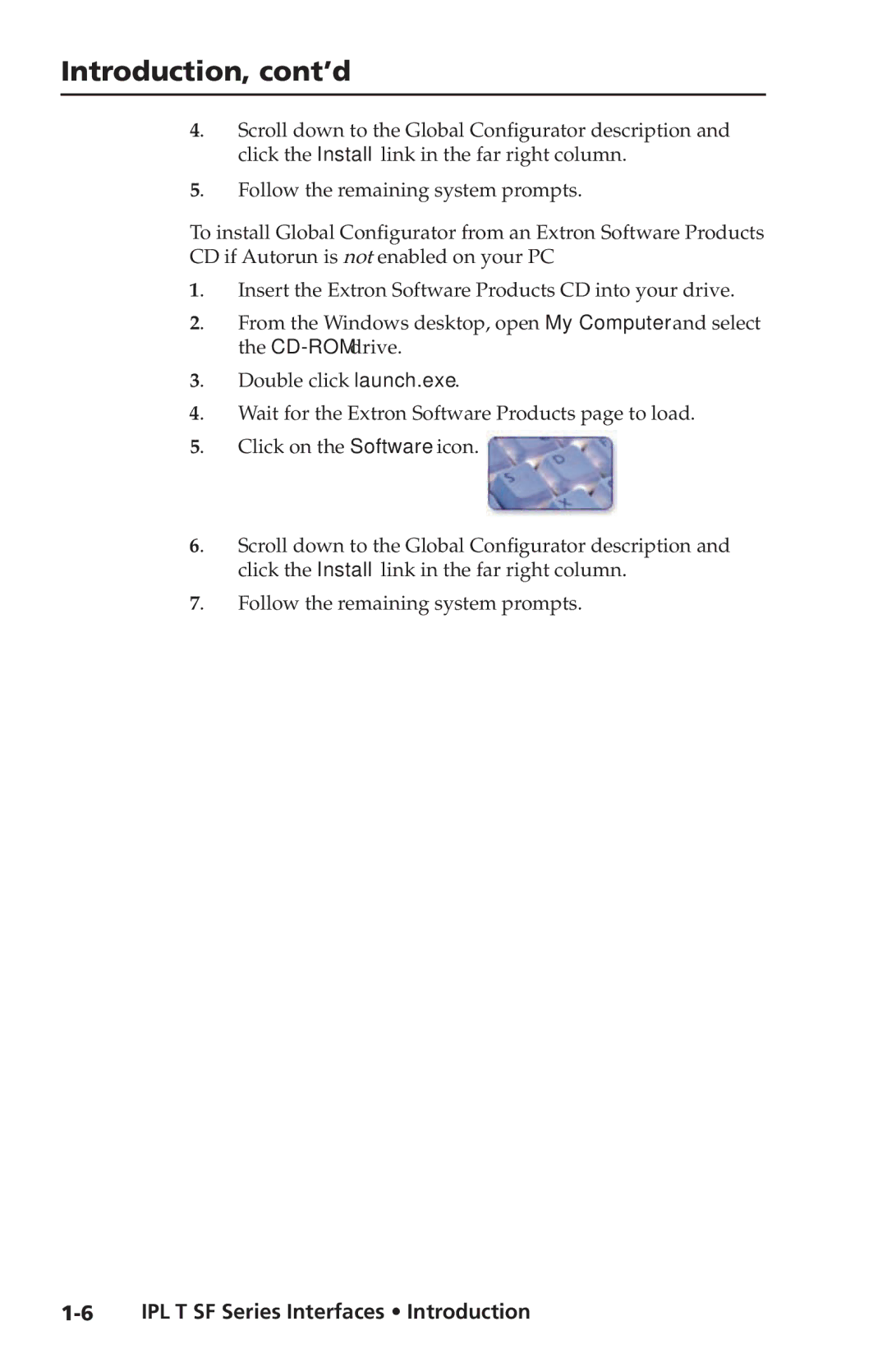 Extron electronic IPL T SF Series setup guide Introduction, cont’d 