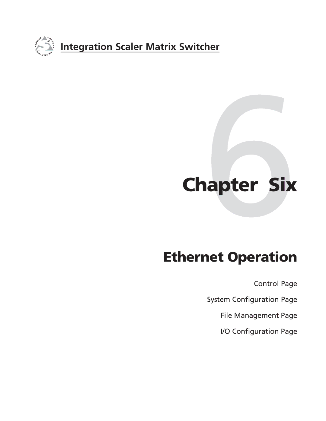 Extron electronic ISM 182 manual Six 