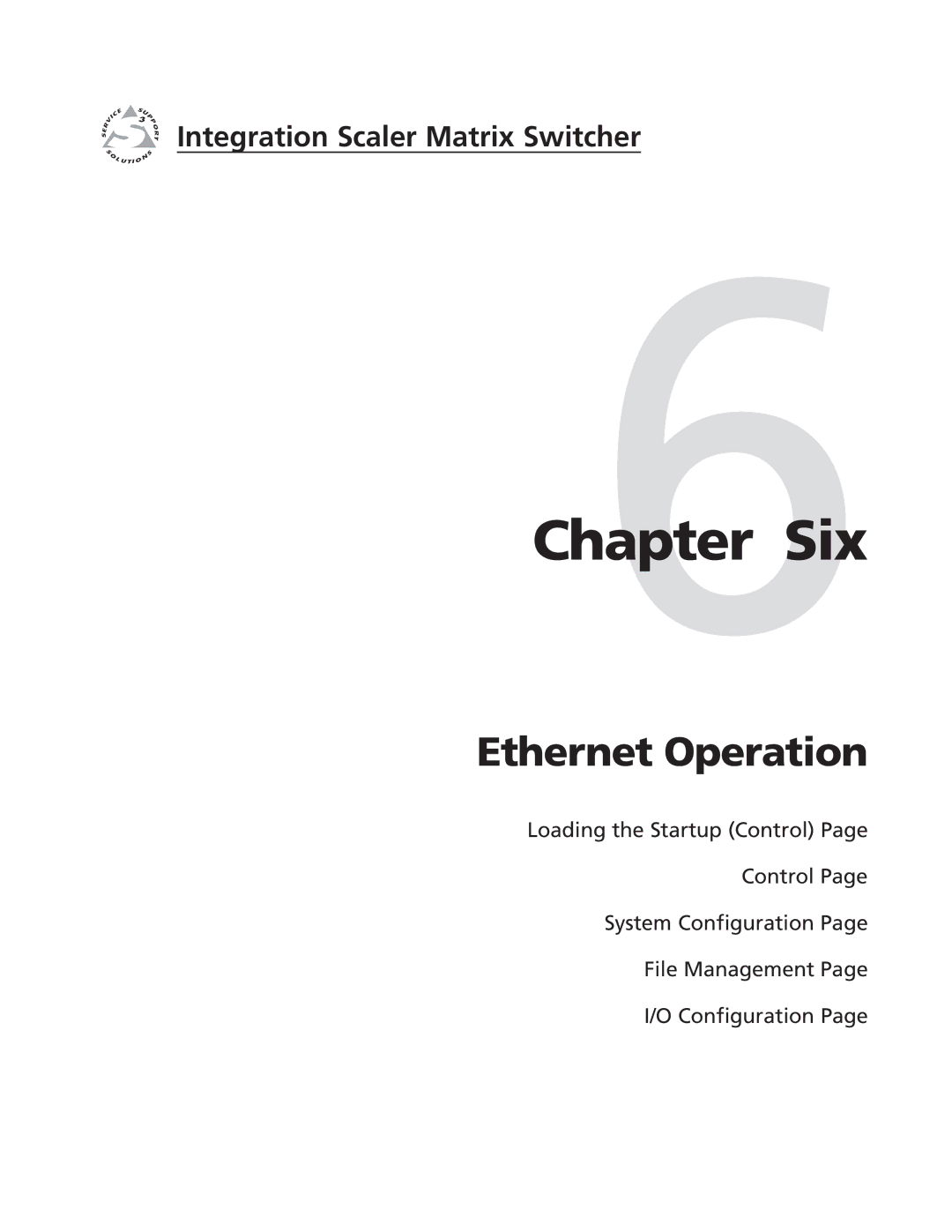 Extron electronic ISM 482 manual Six 