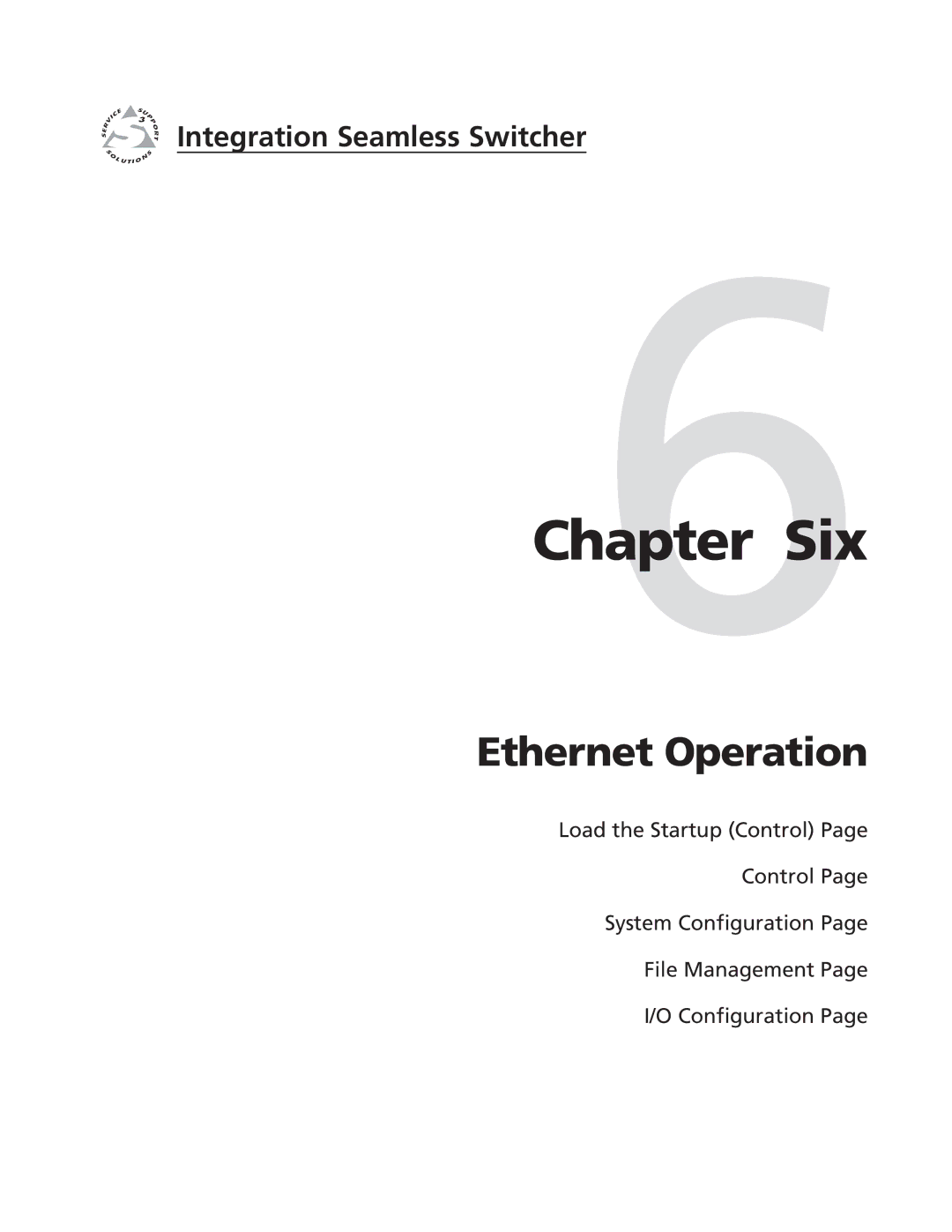 Extron electronic ISS 408, ISS 108 manual Six 