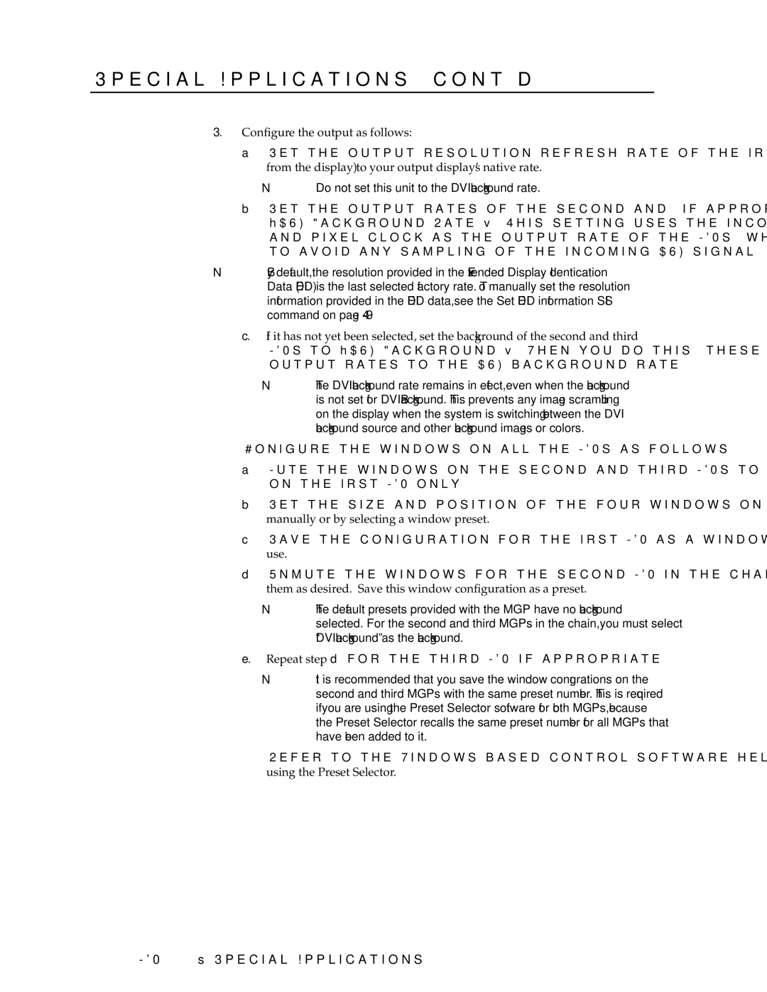 Extron electronic MGP 464 HD-SDI manual Repeat step d for the third MGP if appropriate 