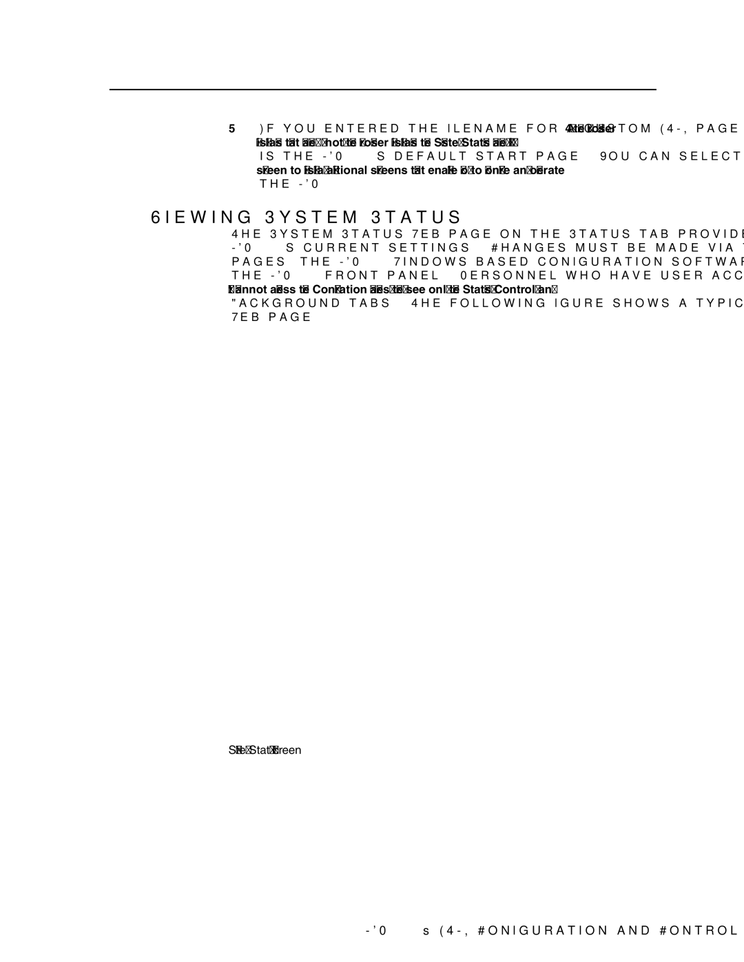 Extron electronic MGP 464 HD-SDI manual Viewing System Status, System Status screen 