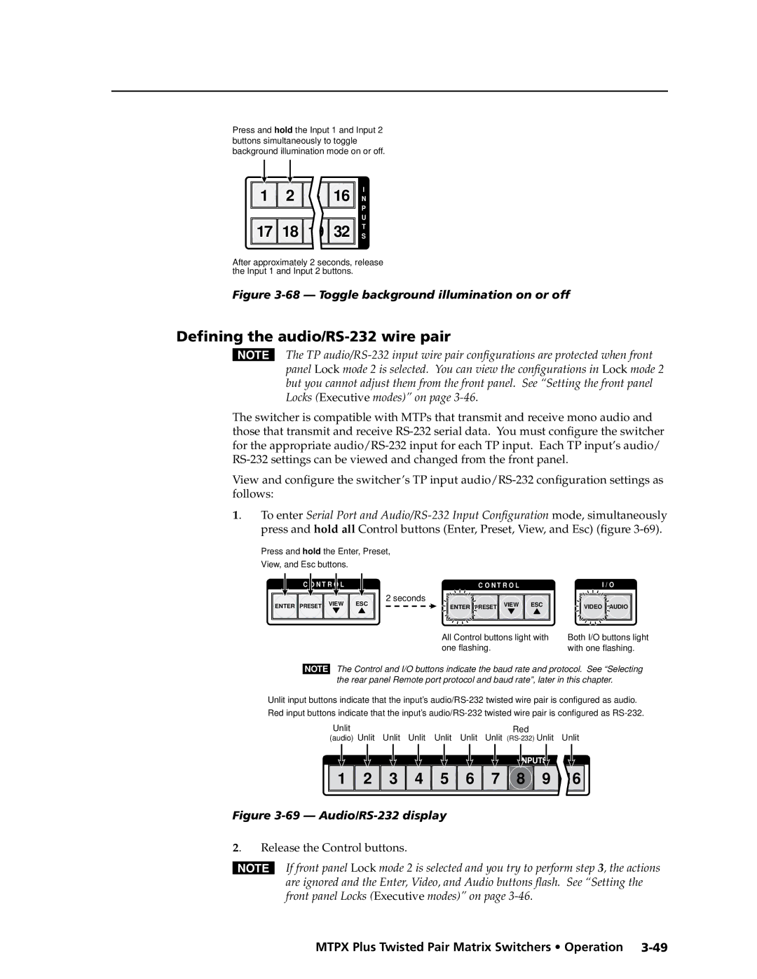 Extron electronic MTPX Plus Series manual 4 5 6 7 8 9, Defining the audio/RS-232 wire pair 