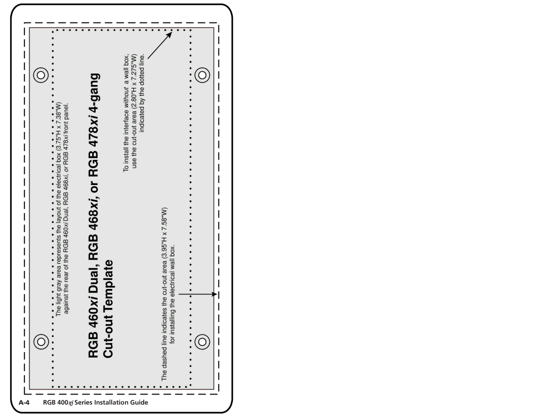 Extron electronic RGB 400XI manual RGB 400xi Series Installation Guide 