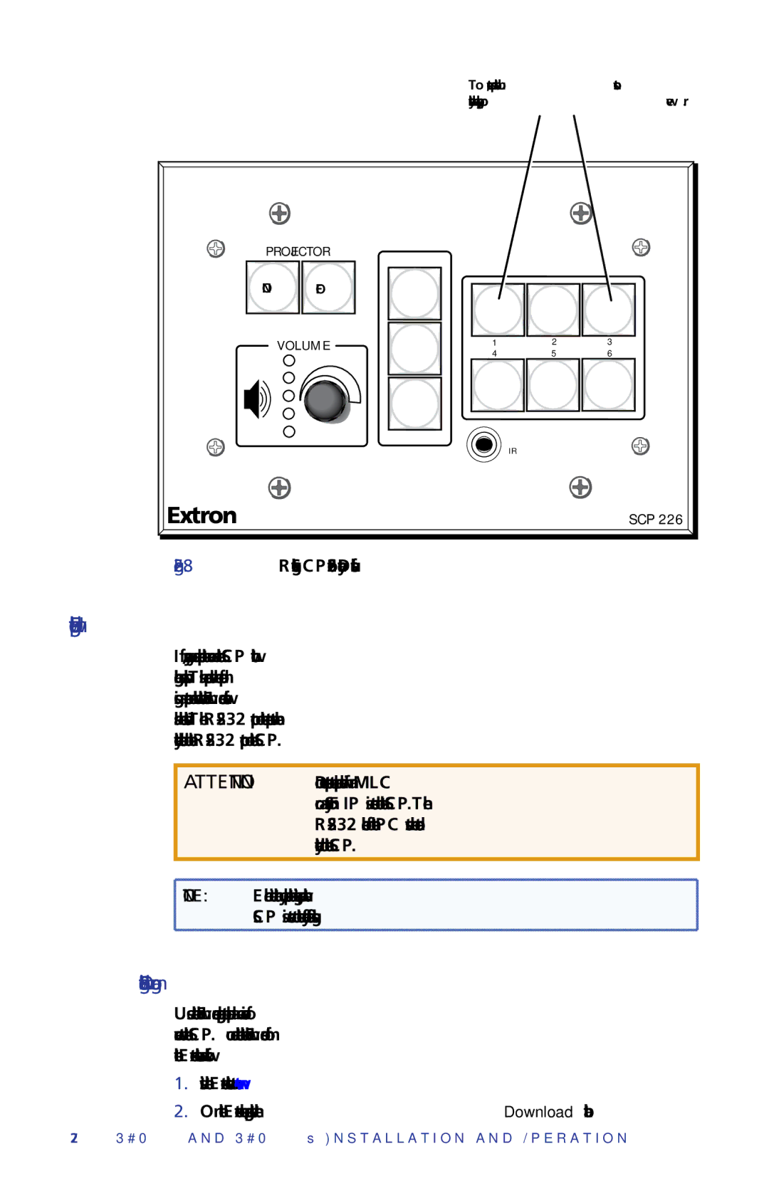 Extron electronic SCP 226, SCP 104 manual Updating the Firmware, Obtaining the Firmware Loader Program 