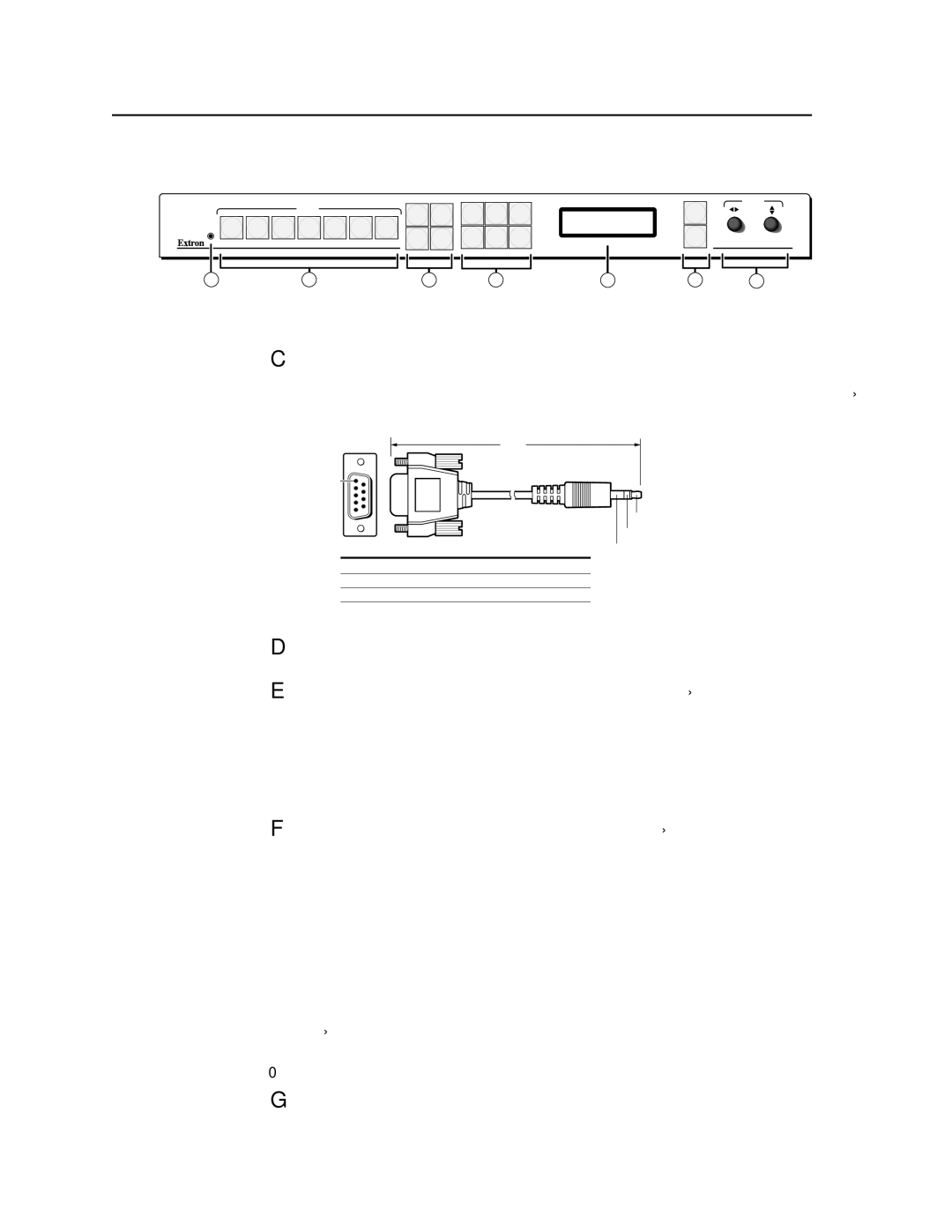 Extron electronic USP 507 Front Panel Operation, Front Panel Overview, Special function buttons These four buttons are 