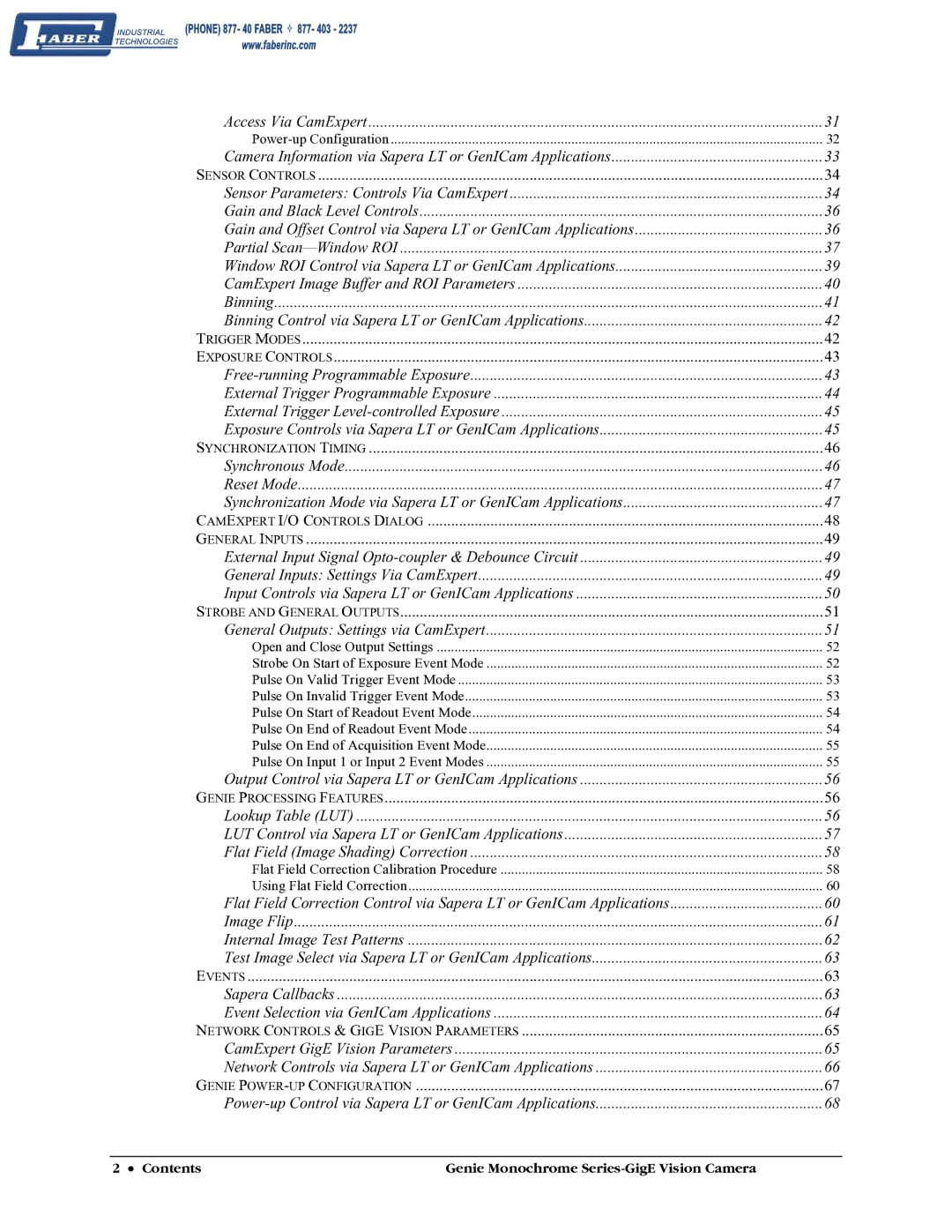 Faber M640, M1600, M1024, M1400 user manual Ynchronization T Iming 