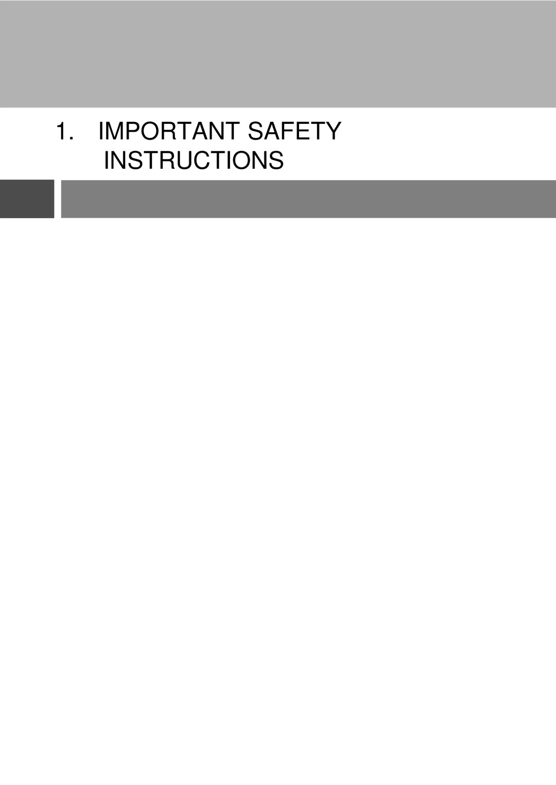 Fagor America 5HA-196X manual Important Safety Instructions 