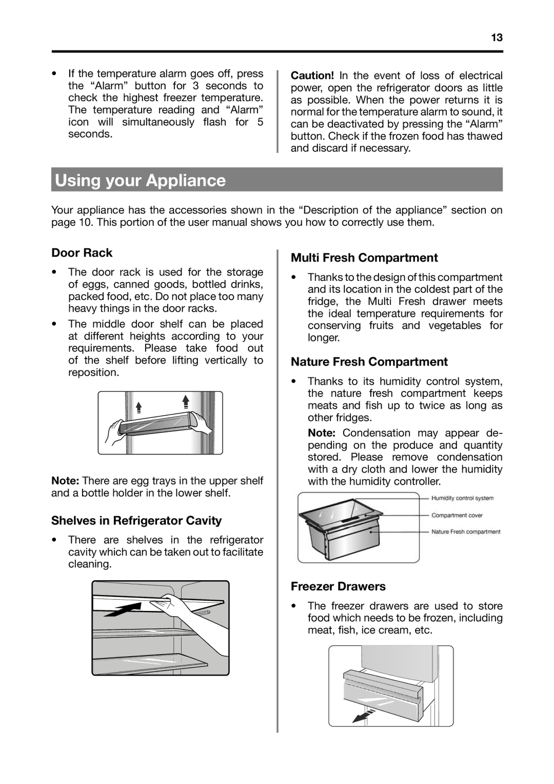 Fagor America BMF-200X manual Using your Appliance 