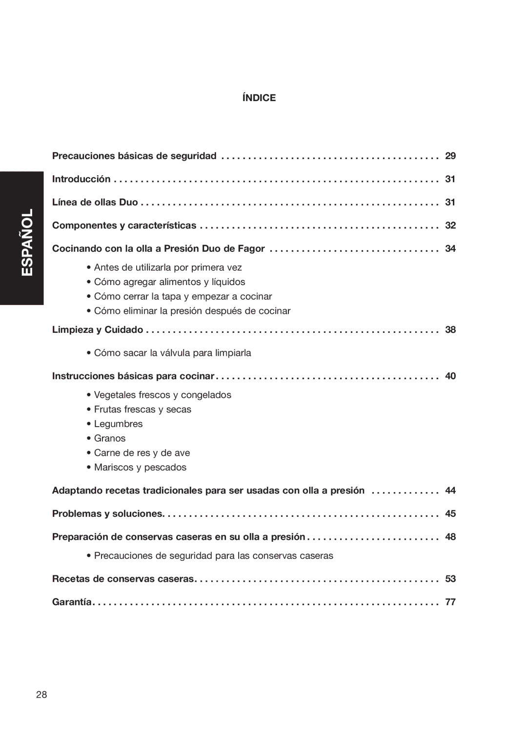 Fagor America fagor duo pressure cooker user manual Cómo sacar la válvula para limpiarla 