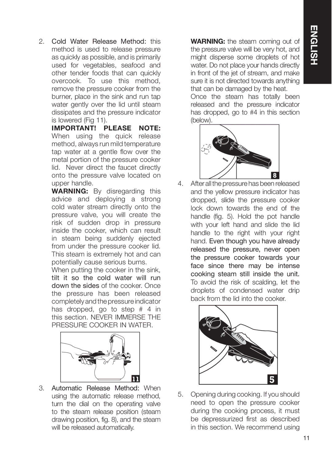 Fagor America Fagor Rapida Pressure Cooker user manual English 