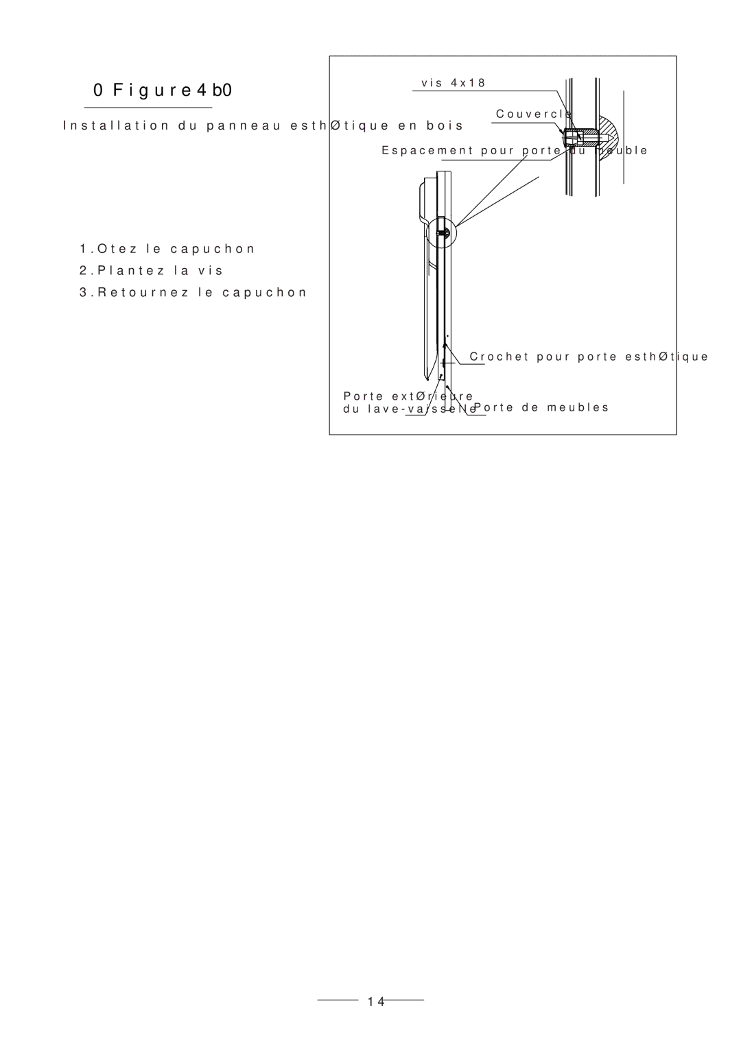 Fagor America LFA-75IT manual Meubles de Porte 