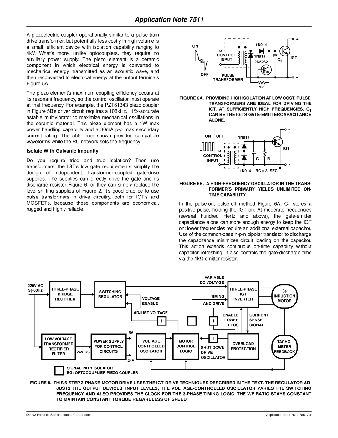 Fairchild AN-7511 manual Isolate With Galvanic Impunity, Signal Path Isolator 