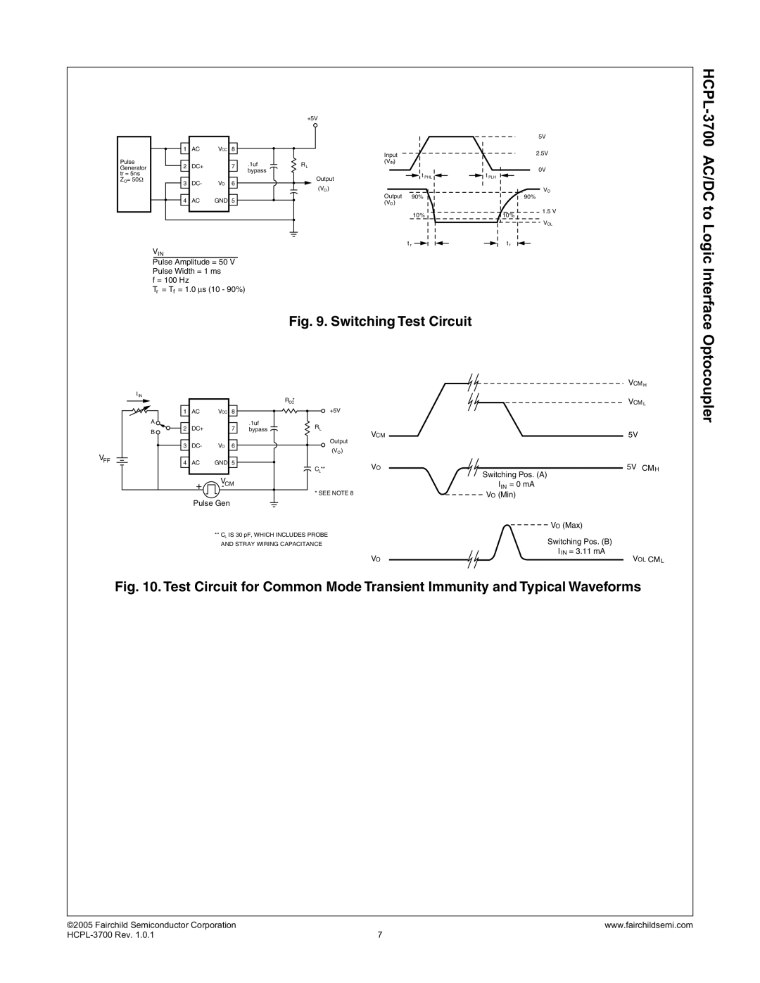 Fairchild HCPL-3700 manual To Logic 