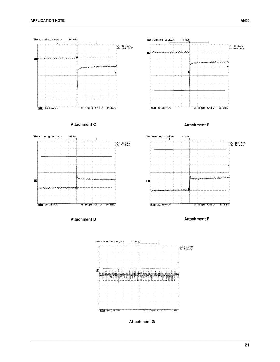 Fairchild RC5051, RC5050 specifications Application Note 